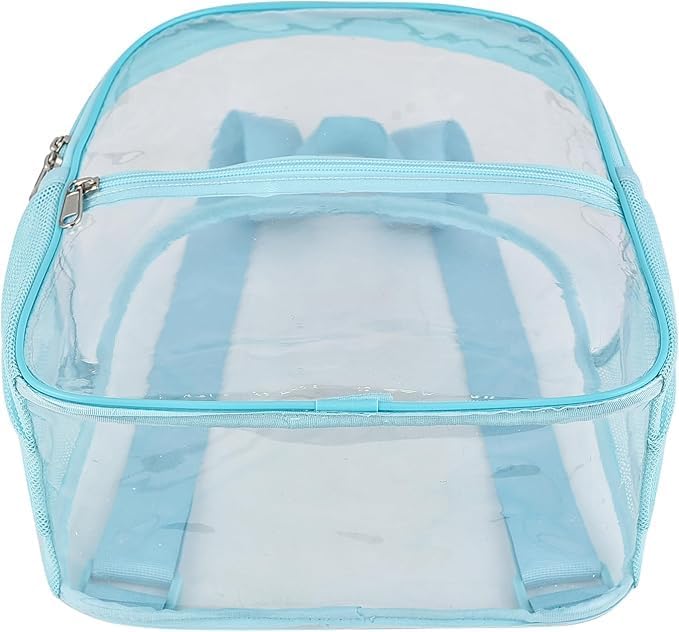 Oraben Small Clear Backpack for Stadium Events Stadium Backpack Waterproof 12x6x12 Clear Bag for Adult Concert Sport Work
