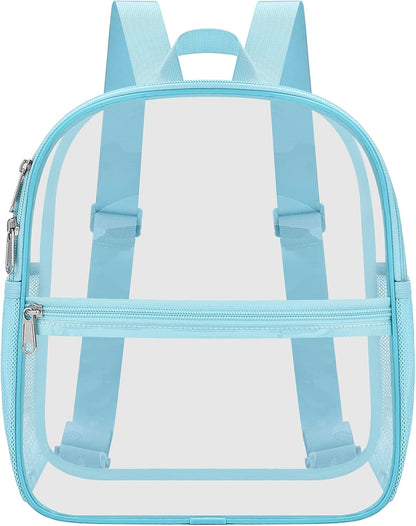 Oraben Small Clear Backpack for Stadium Events Stadium Backpack Waterproof 12x6x12 Clear Bag for Adult Concert Sport Work