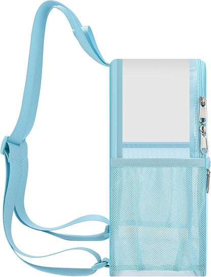 Oraben Small Clear Backpack for Stadium Events Stadium Backpack Waterproof 12x6x12 Clear Bag for Adult Concert Sport Work