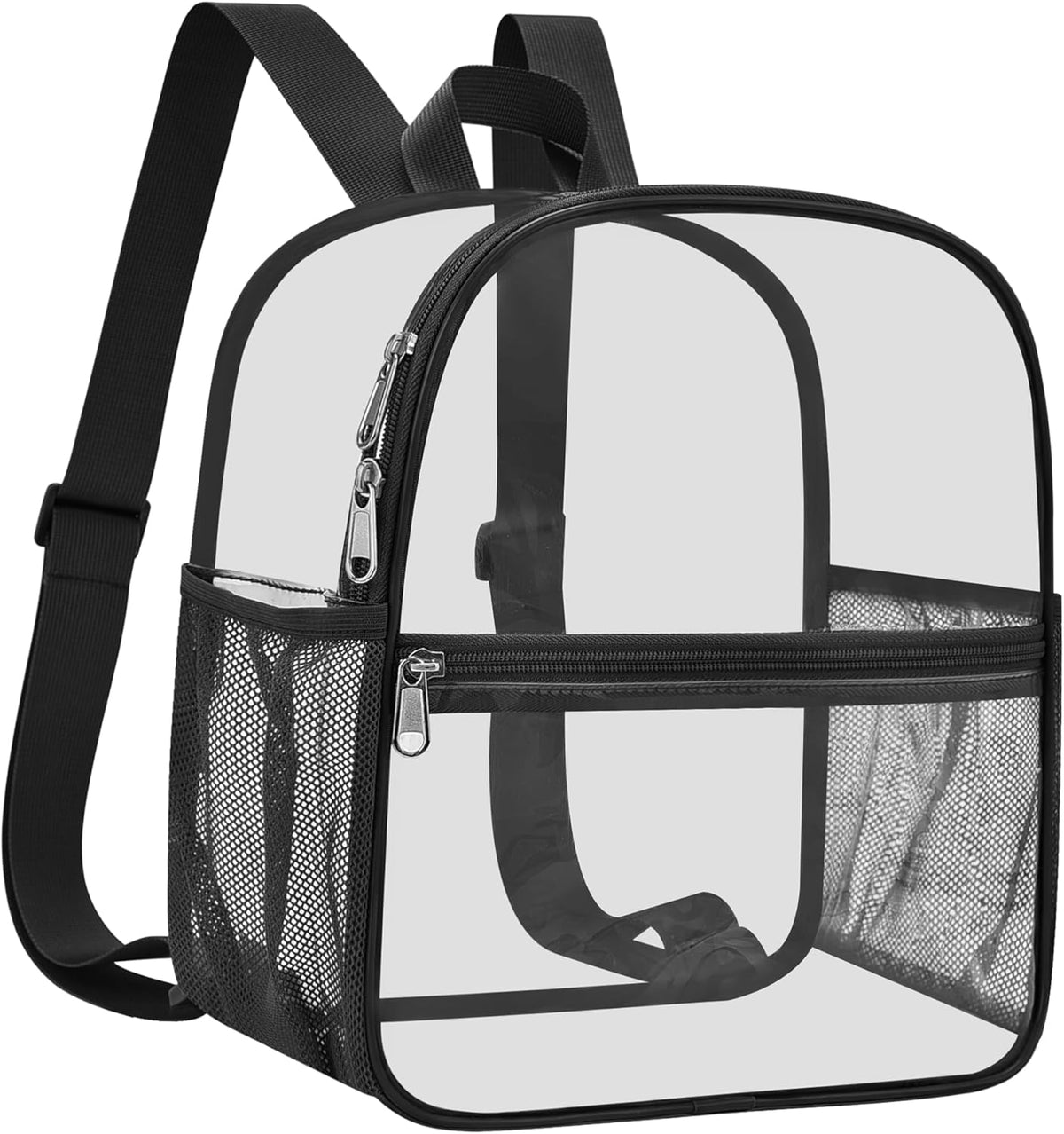 Oraben Small Clear Backpack for Stadium Events Stadium Backpack Waterproof 12x6x12 Clear Bag for Adult Concert Sport Work