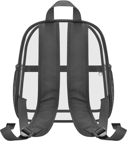 Oraben Small Clear Backpack for Stadium Events Stadium Backpack Waterproof 12x6x12 Clear Bag for Adult Concert Sport Work