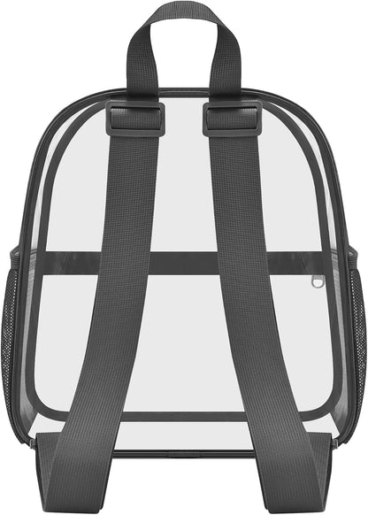 Oraben Small Clear Backpack for Stadium Events Stadium Backpack Waterproof 12x6x12 Clear Bag for Adult Concert Sport Work
