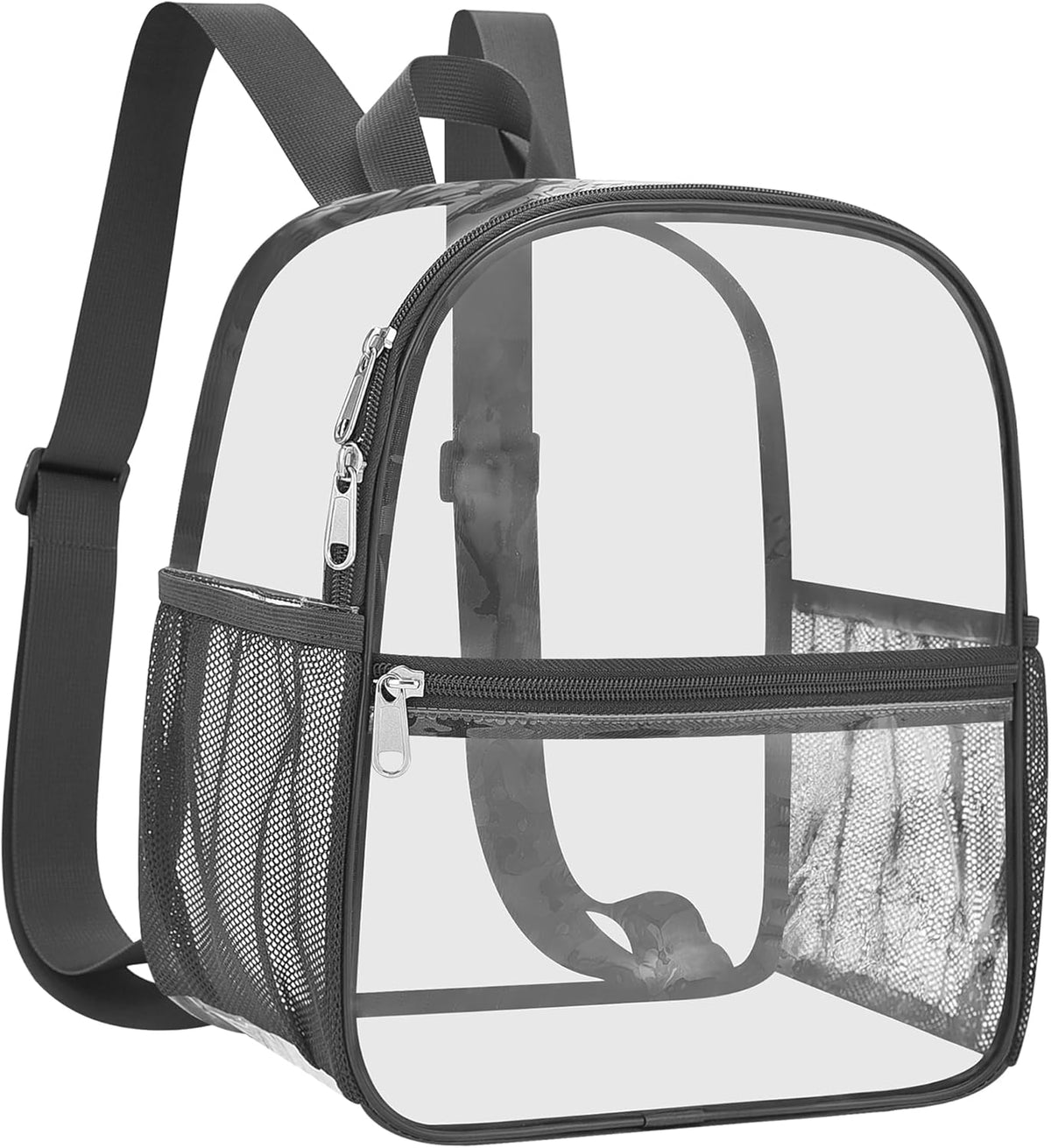 Oraben Small Clear Backpack for Stadium Events Stadium Backpack Waterproof 12x6x12 Clear Bag for Adult Concert Sport Work