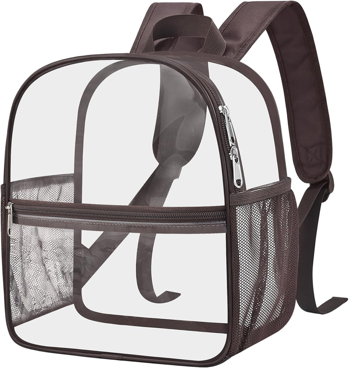 Oraben Small Clear Backpack for Stadium Events Stadium Backpack Waterproof 12x6x12 Clear Bag for Adult Concert Sport Work