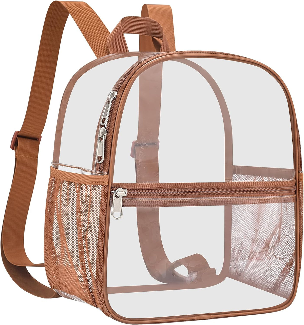 Oraben Small Clear Backpack for Stadium Events Stadium Backpack Waterproof 12x6x12 Clear Bag for Adult Concert Sport Work