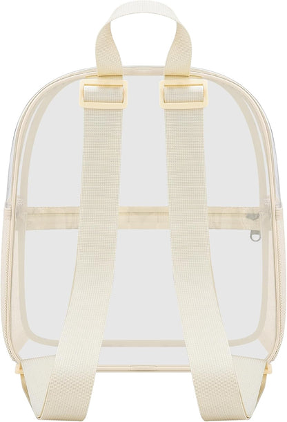 Oraben Small Clear Backpack for Stadium Events Stadium Backpack Waterproof 12x6x12 Clear Bag for Adult Concert Sport Work