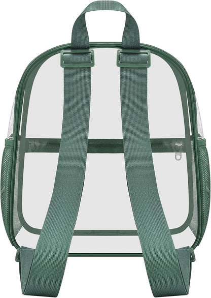 Oraben Small Clear Backpack for Stadium Events Stadium Backpack Waterproof 12x6x12 Clear Bag for Adult Concert Sport Work
