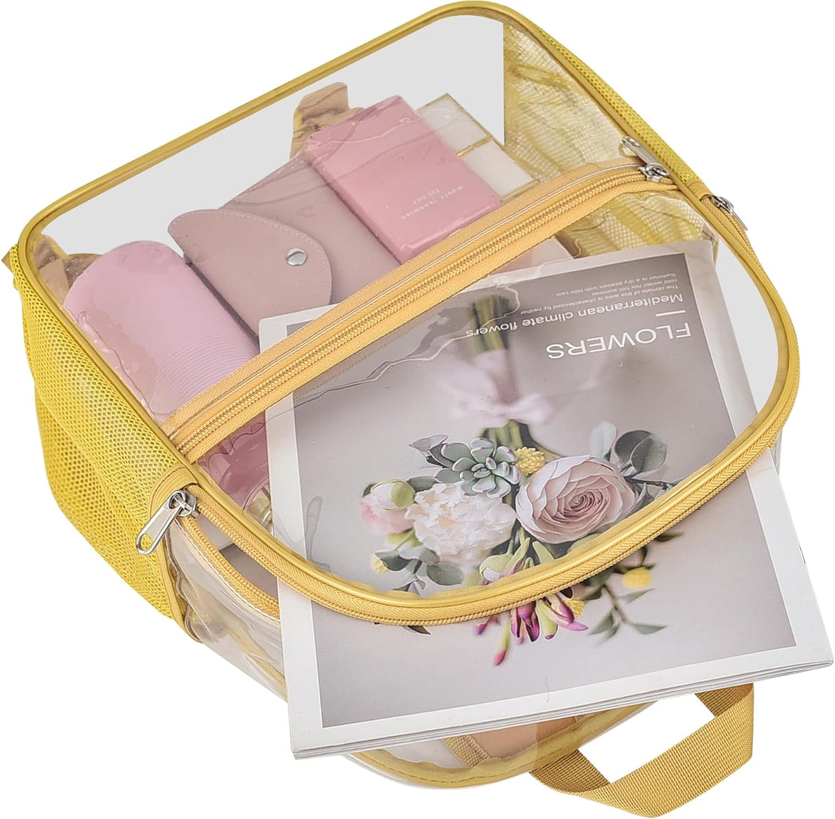 Oraben Small Clear Backpack for Stadium Events Stadium Backpack Waterproof 12x6x12 Clear Bag for Adult Concert Sport Work
