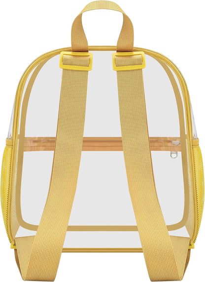Oraben Small Clear Backpack for Stadium Events Stadium Backpack Waterproof 12x6x12 Clear Bag for Adult Concert Sport Work