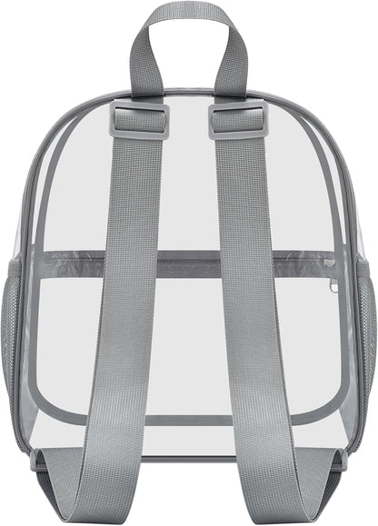 Oraben Small Clear Backpack for Stadium Events Stadium Backpack Waterproof 12x6x12 Clear Bag for Adult Concert Sport Work