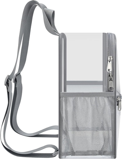 Oraben Small Clear Backpack for Stadium Events Stadium Backpack Waterproof 12x6x12 Clear Bag for Adult Concert Sport Work