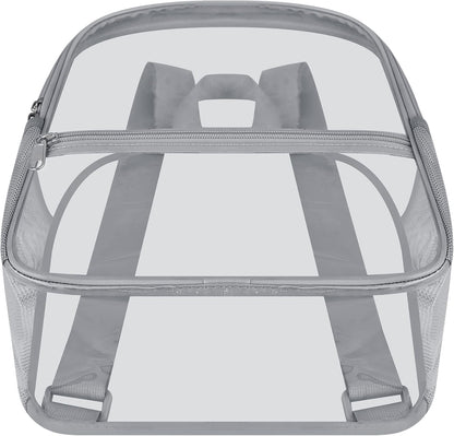 Oraben Small Clear Backpack for Stadium Events Stadium Backpack Waterproof 12x6x12 Clear Bag for Adult Concert Sport Work