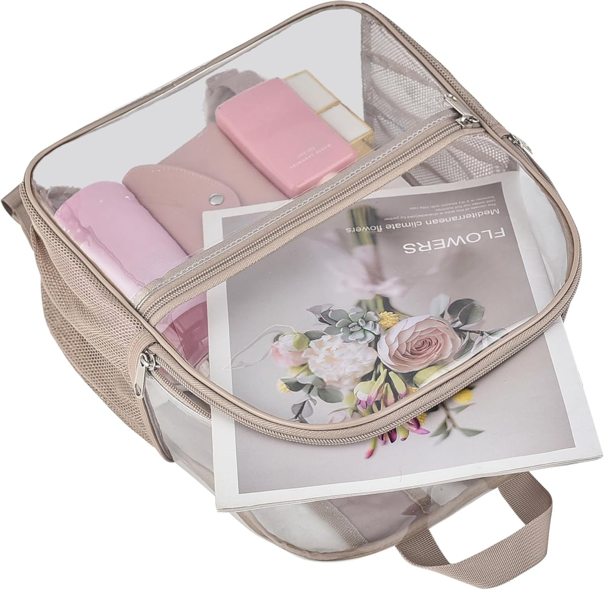 Oraben Small Clear Backpack for Stadium Events Stadium Backpack Waterproof 12x6x12 Clear Bag for Adult Concert Sport Work