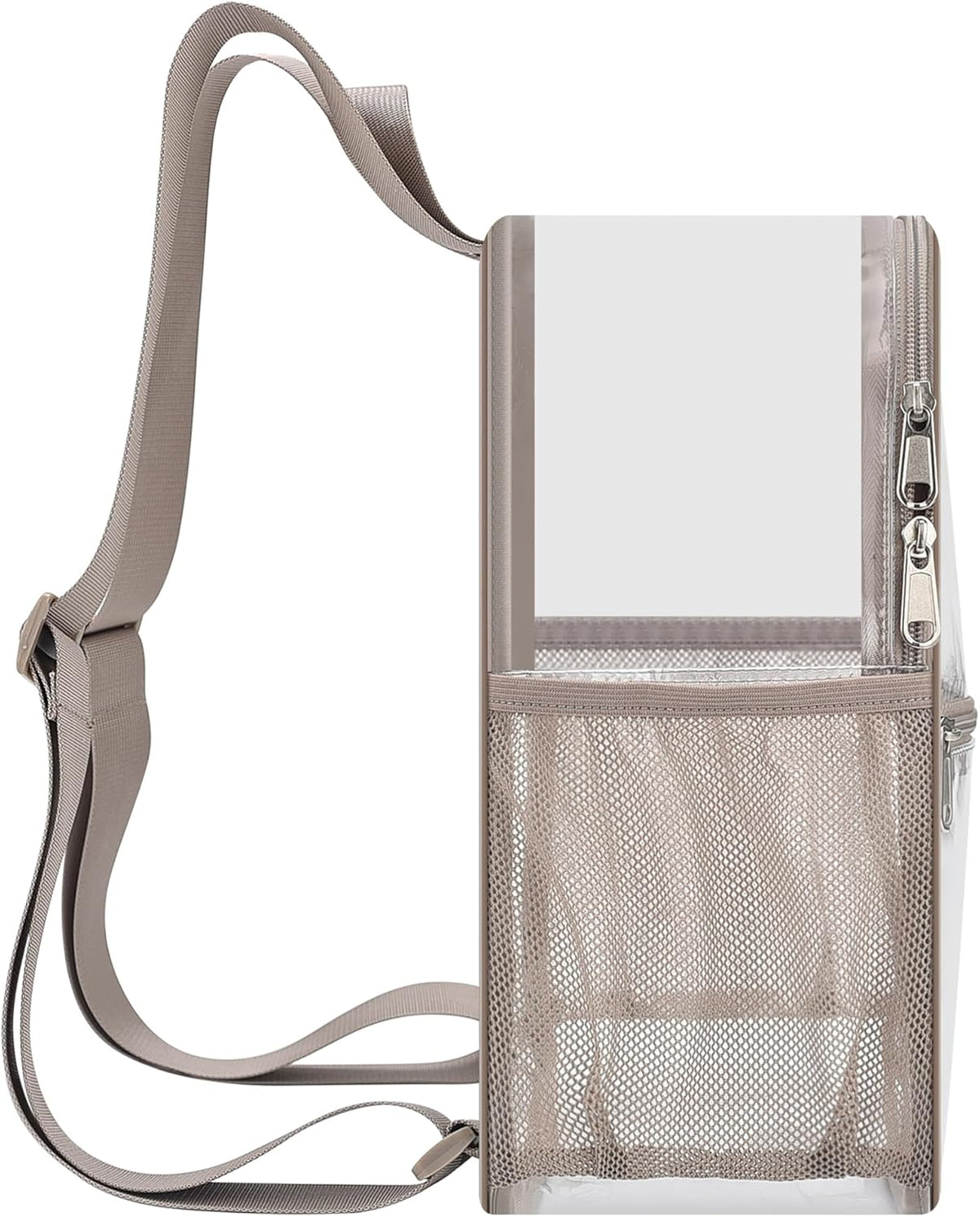Oraben Small Clear Backpack for Stadium Events Stadium Backpack Waterproof 12x6x12 Clear Bag for Adult Concert Sport Work