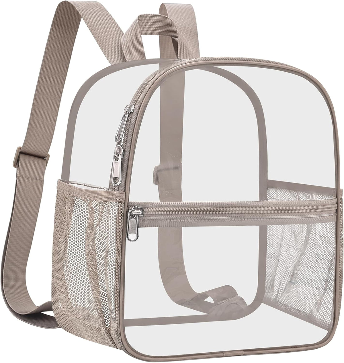 Oraben Small Clear Backpack for Stadium Events Stadium Backpack Waterproof 12x6x12 Clear Bag for Adult Concert Sport Work