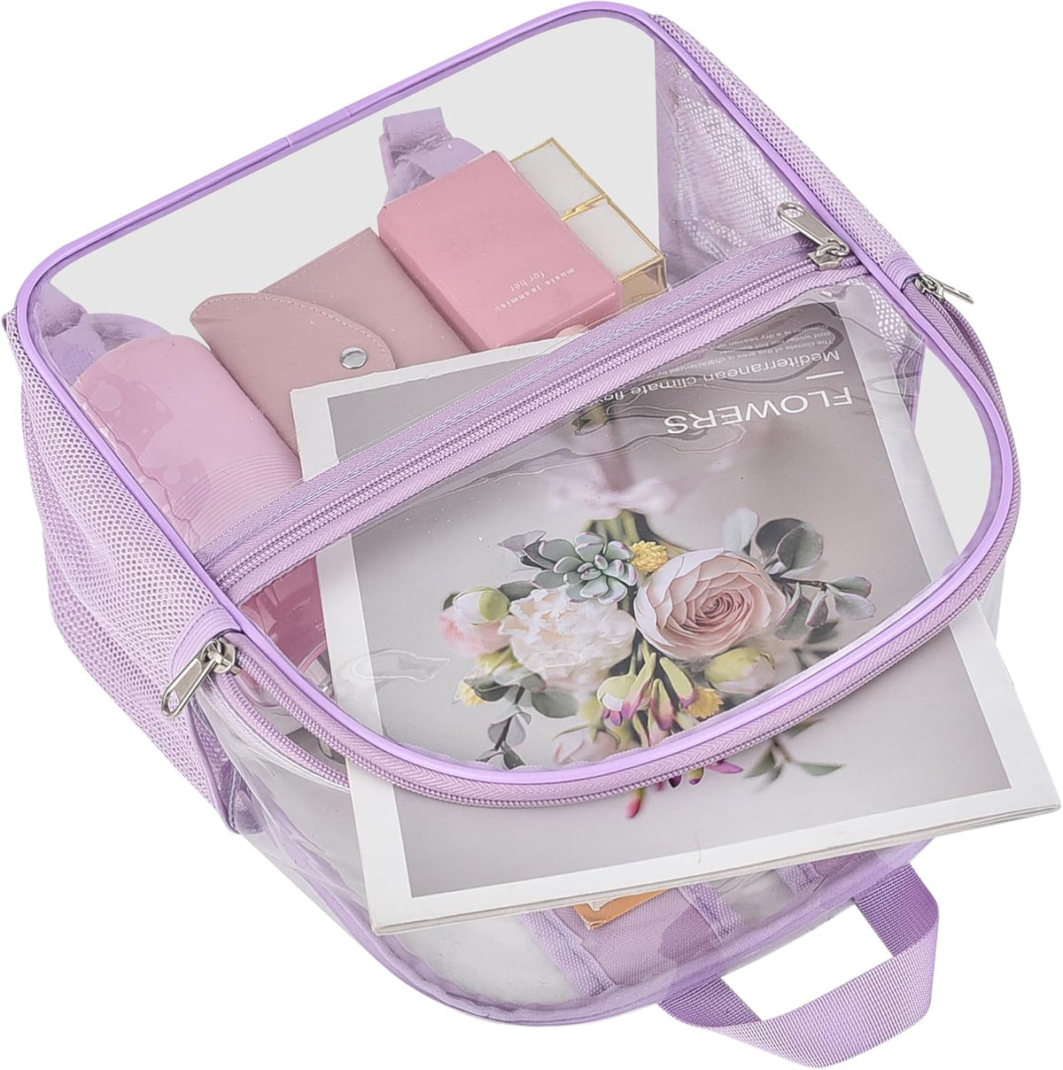 Oraben Small Clear Backpack for Stadium Events Stadium Backpack Waterproof 12x6x12 Clear Bag for Adult Concert Sport Work