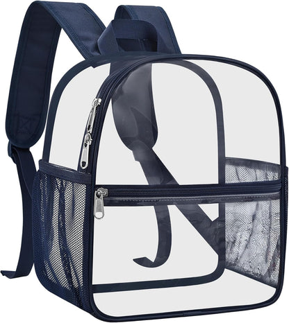 Oraben Small Clear Backpack for Stadium Events Stadium Backpack Waterproof 12x6x12 Clear Bag for Adult Concert Sport Work