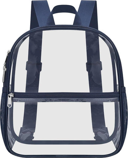 Oraben Small Clear Backpack for Stadium Events Stadium Backpack Waterproof 12x6x12 Clear Bag for Adult Concert Sport Work