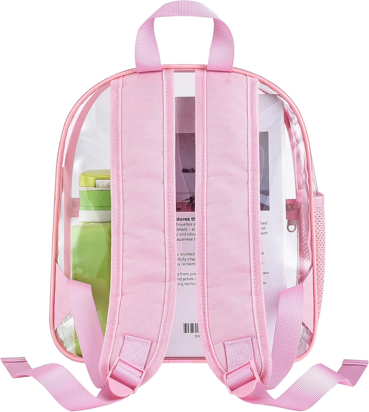 Oraben Small Clear Backpack for Stadium Events Stadium Backpack Waterproof 12x6x12 Clear Bag for Adult Concert Sport Work