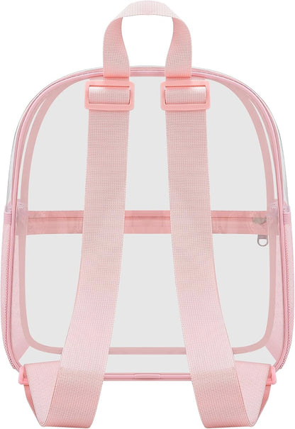 Oraben Small Clear Backpack for Stadium Events Stadium Backpack Waterproof 12x6x12 Clear Bag for Adult Concert Sport Work