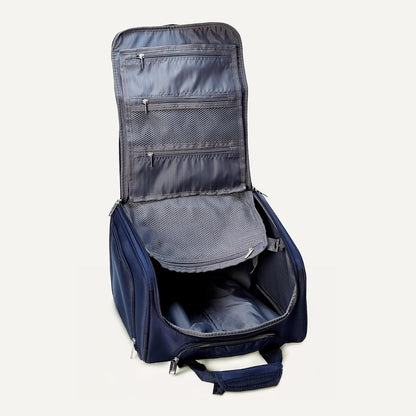 Underseat Carry-On Luggage with Wheels and Handle, 14" Rolling Travel Bag, Fits Under the Seat, Black