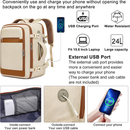 Travel Backpack for Men,Airplane Approved Carry On Backpack Suitcase with Shoe Pouch, Luggage Bag TSA 15.6inch Laptop Mochila Flight Approved Personal Item Travel Bag Bookbag Travel Essentials,Black