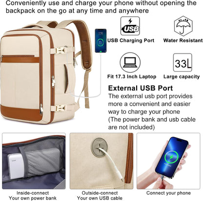 Travel Backpack for Men,Airplane Approved Carry On Backpack Suitcase with Shoe Pouch, Luggage Bag TSA 15.6inch Laptop Mochila Flight Approved Personal Item Travel Bag Bookbag Travel Essentials,Black