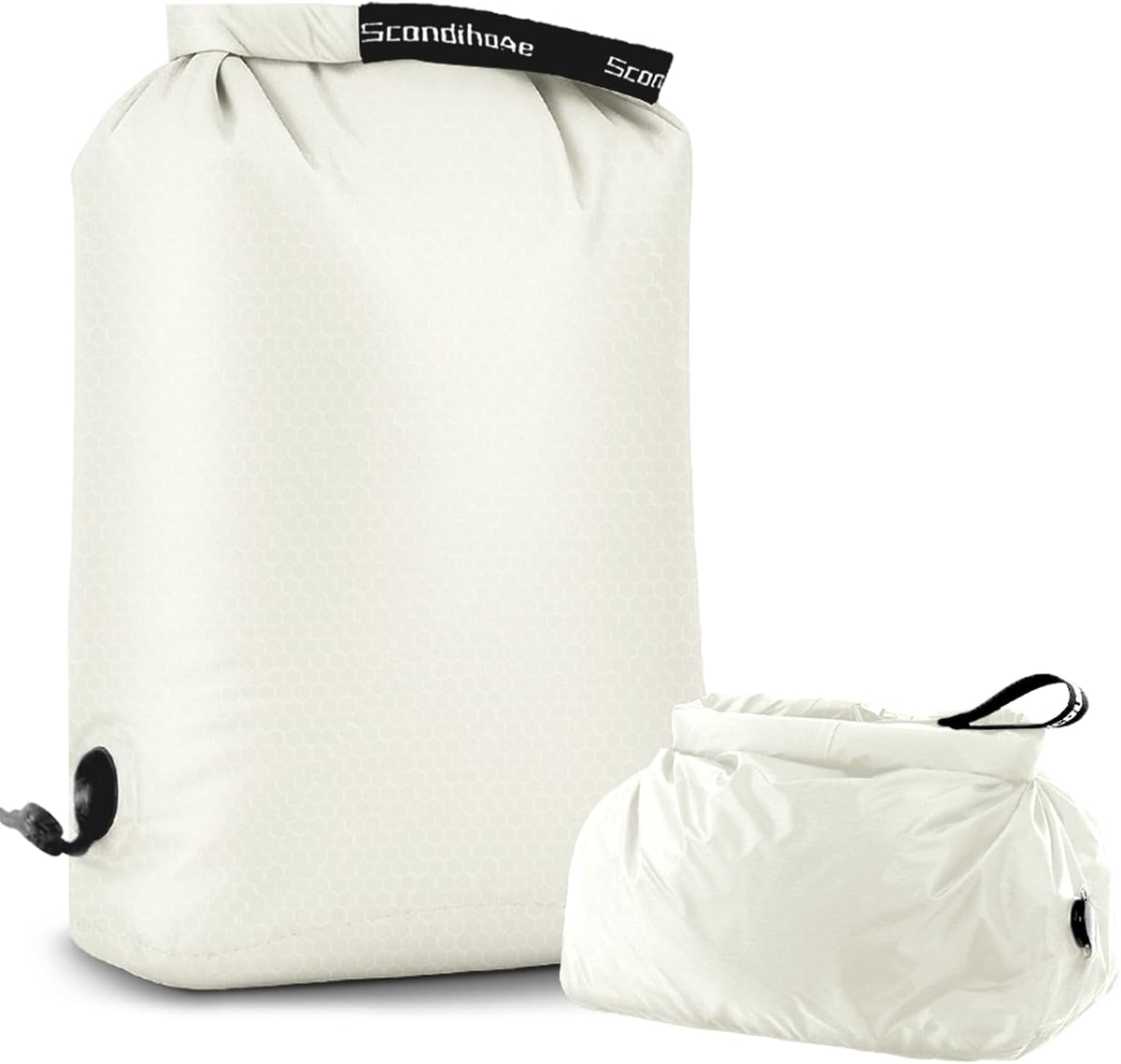Travel Laundry Bag, Pump-Free Vacuum Compression Dirty Clothes Bag, Medium Reusable Waterproof & Washable Laundry Bag, Wet and Dry Bag, Ideal for Suitcases, Laundromats (1 Pack) Gray