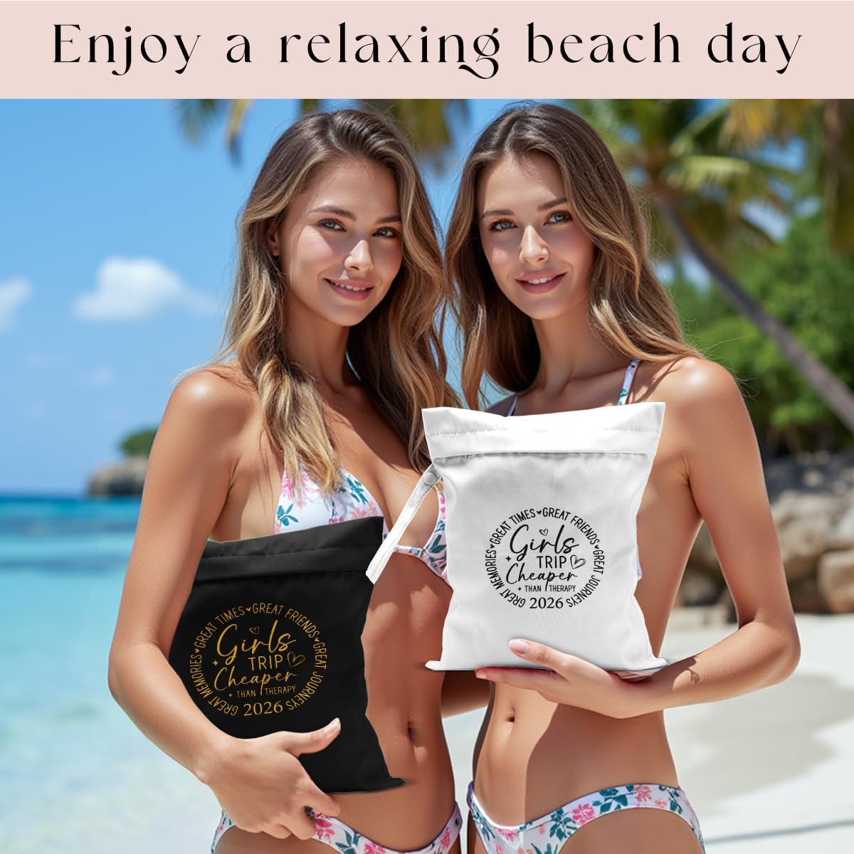 Wet Bag, Wet Dry Bag, Waterproof Bag, Small Laundry Bag, Wet Bag for Pool, Beach, Swimsuit, Makeup Bag, Diapers,Cruise Ship Essentials,Beach Accessories Travel for Women