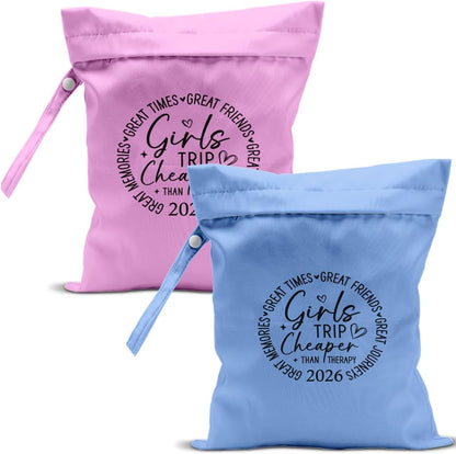 Wet Bag, Wet Dry Bag, Waterproof Bag, Small Laundry Bag, Wet Bag for Pool, Beach, Swimsuit, Makeup Bag, Diapers,Cruise Ship Essentials,Beach Accessories Travel for Women