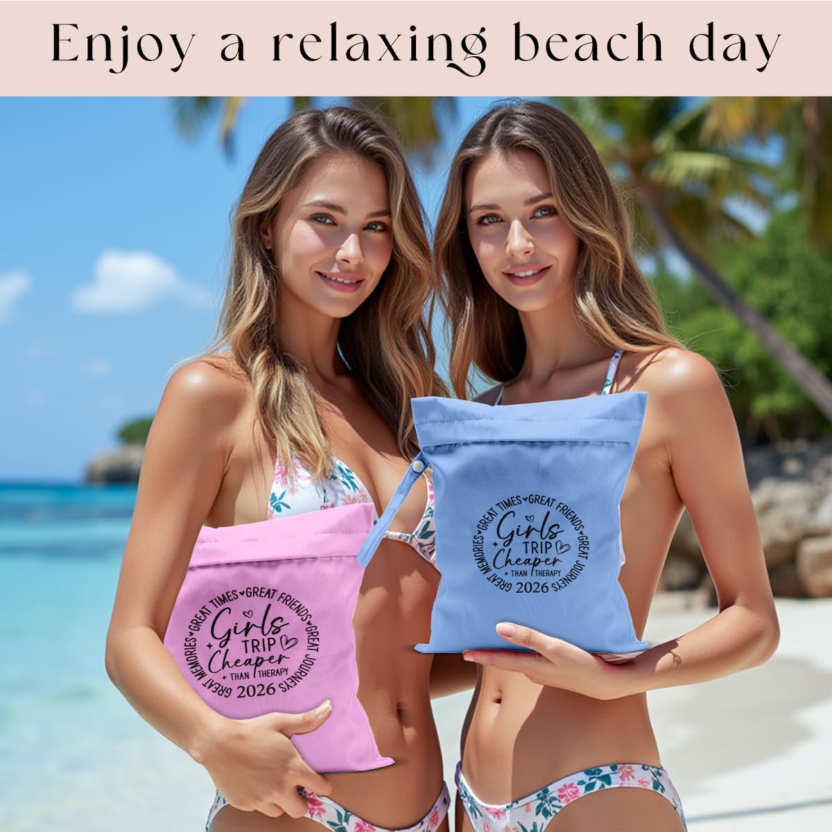 Wet Bag, Wet Dry Bag, Waterproof Bag, Small Laundry Bag, Wet Bag for Pool, Beach, Swimsuit, Makeup Bag, Diapers,Cruise Ship Essentials,Beach Accessories Travel for Women