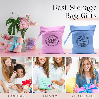 Wet Bag, Wet Dry Bag, Waterproof Bag, Small Laundry Bag, Wet Bag for Pool, Beach, Swimsuit, Makeup Bag, Diapers,Cruise Ship Essentials,Beach Accessories Travel for Women