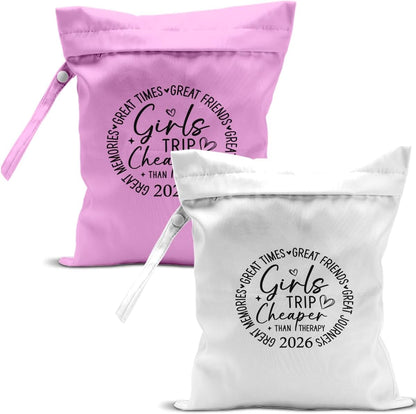 Wet Bag, Wet Dry Bag, Waterproof Bag, Small Laundry Bag, Wet Bag for Pool, Beach, Swimsuit, Makeup Bag, Diapers,Cruise Ship Essentials,Beach Accessories Travel for Women