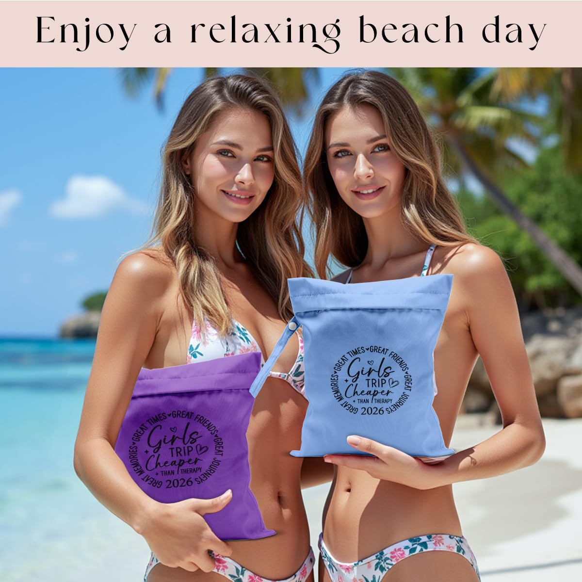 Wet Bag, Wet Dry Bag, Waterproof Bag, Small Laundry Bag, Wet Bag for Pool, Beach, Swimsuit, Makeup Bag, Diapers,Cruise Ship Essentials,Beach Accessories Travel for Women