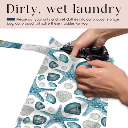 Wet Bag, Wet Dry Bag, Waterproof Bag, Small Laundry Bag, Wet Bag for Pool, Beach, Swimsuit, Makeup Bag, Diapers,Cruise Ship Essentials,Beach Accessories Travel for Women