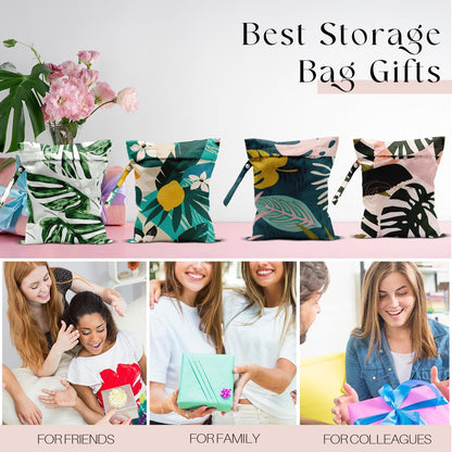 Wet Bag, Wet Dry Bag, Waterproof Bag, Small Laundry Bag, Wet Bag for Pool, Beach, Swimsuit, Makeup Bag, Diapers,Cruise Ship Essentials,Beach Accessories Travel for Women