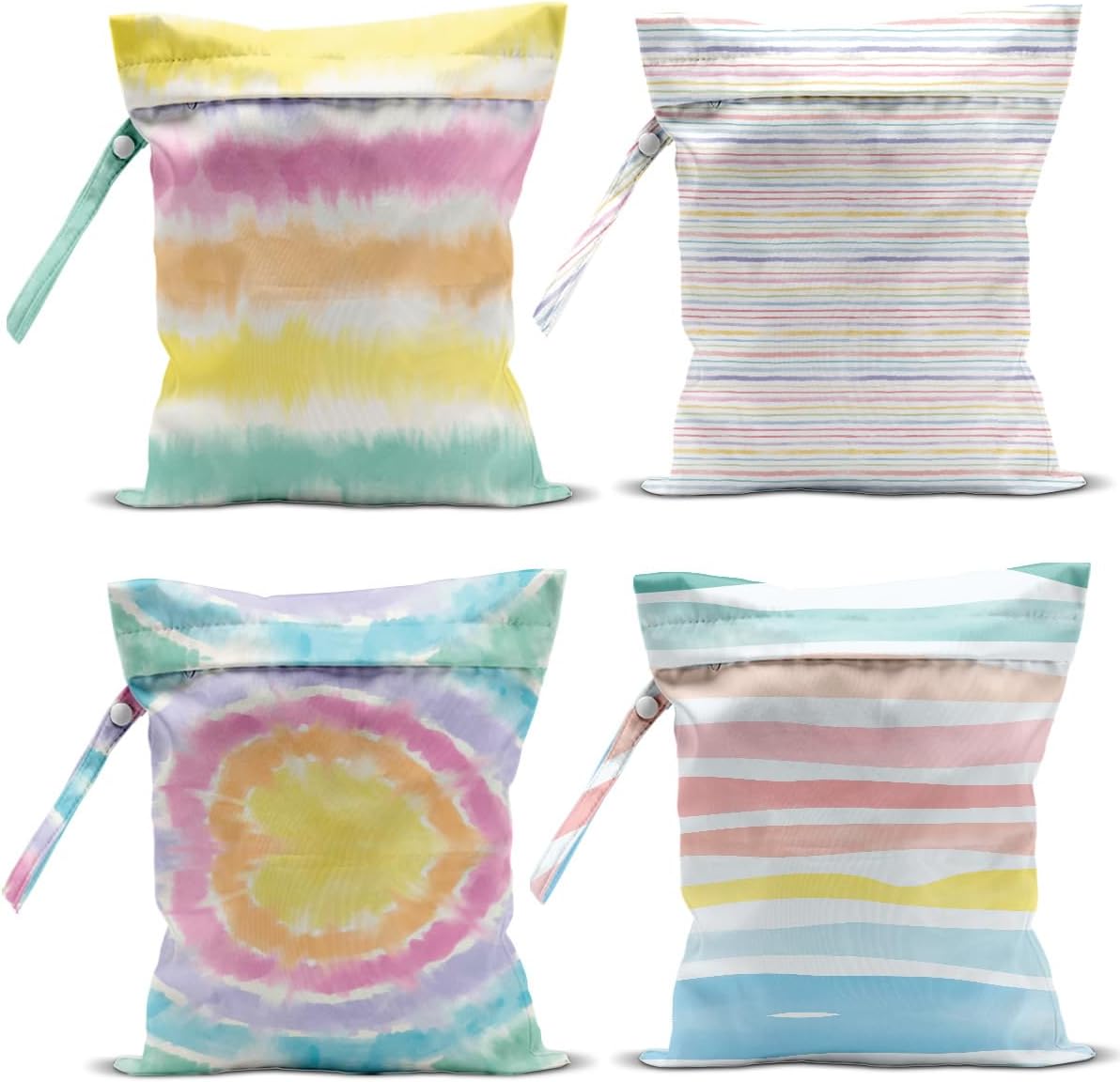 Wet Bag, Wet Dry Bag, Waterproof Bag, Small Laundry Bag, Wet Bag for Pool, Beach, Swimsuit, Makeup Bag, Diapers,Cruise Ship Essentials,Beach Accessories Travel for Women
