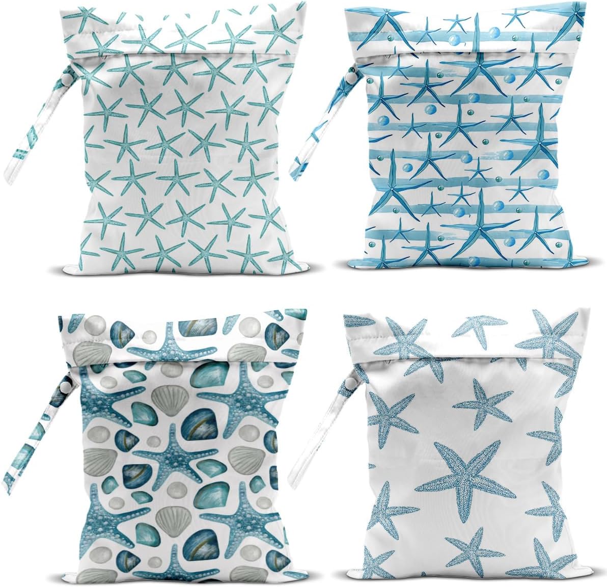 Wet Bag, Wet Dry Bag, Waterproof Bag, Small Laundry Bag, Wet Bag for Pool, Beach, Swimsuit, Makeup Bag, Diapers,Cruise Ship Essentials,Beach Accessories Travel for Women