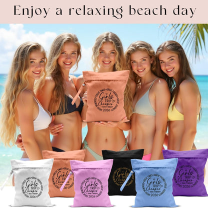 Wet Bag, Wet Dry Bag, Waterproof Bag, Small Laundry Bag, Wet Bag for Pool, Beach, Swimsuit, Makeup Bag, Diapers,Cruise Ship Essentials,Beach Accessories Travel for Women