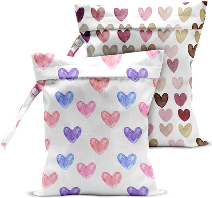 Wet Bag, Wet Dry Bag, Waterproof Bag, Small Laundry Bag, Wet Bag for Pool, Beach, Swimsuit, Makeup Bag, Diapers,Cruise Ship Essentials,Beach Accessories Travel for Women