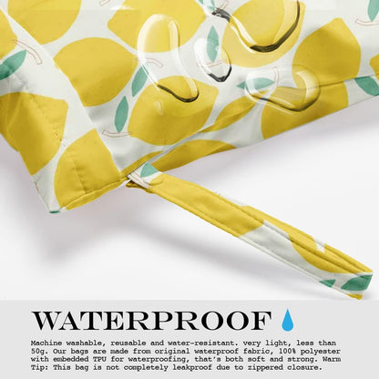 Wet Bag, Wet Dry Bag, Waterproof Bag, Small Laundry Bag, Wet Bag for Pool, Beach, Swimsuit, Makeup Bag, Diapers,Cruise Ship Essentials,Beach Accessories Travel for Women