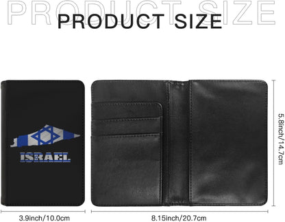 Passport Holder Cover South Korea South Korean Flag Map PU Leather Case Wallet Passport Book Protector for Women Men Flying Travel Fashion Gift