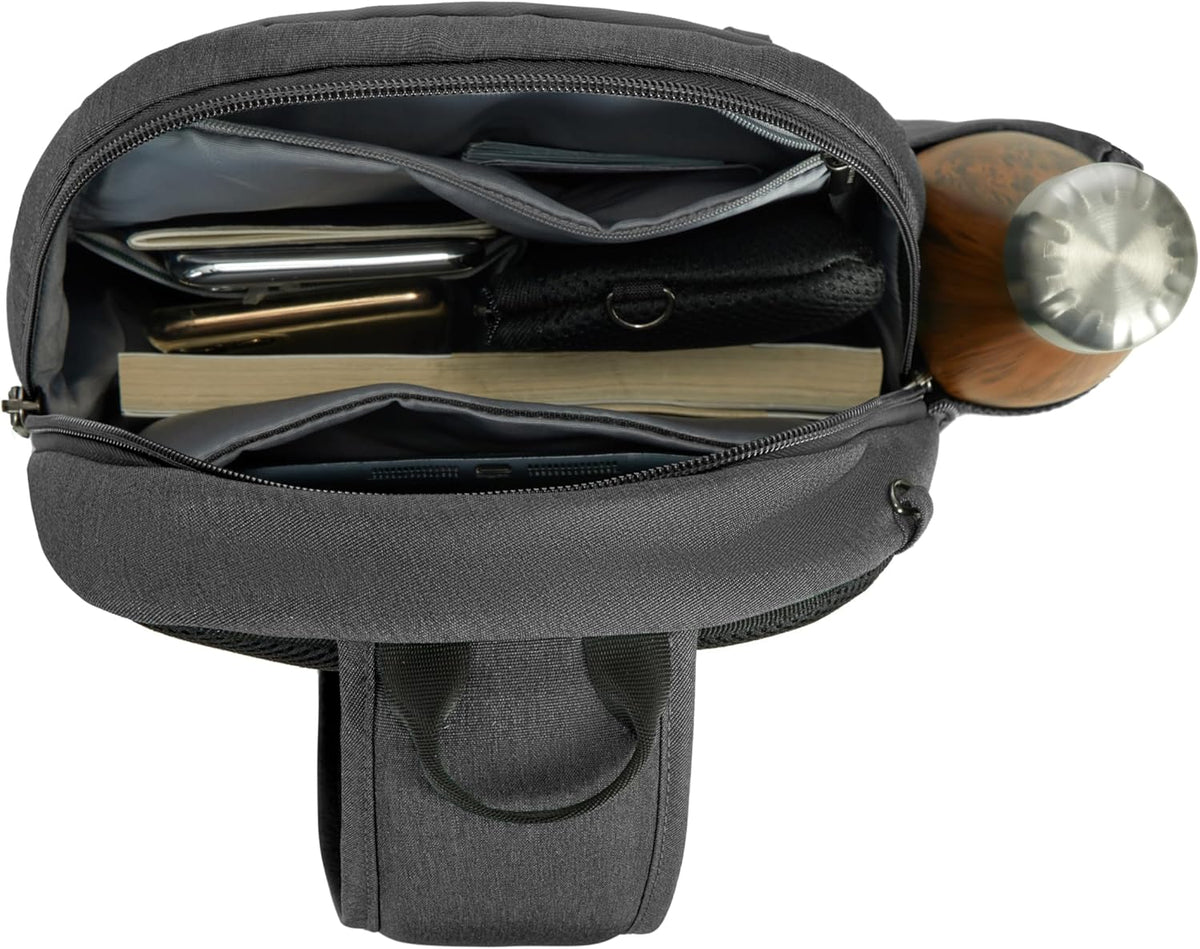 Anti-Theft Metro Sling with RFID blocking pouch