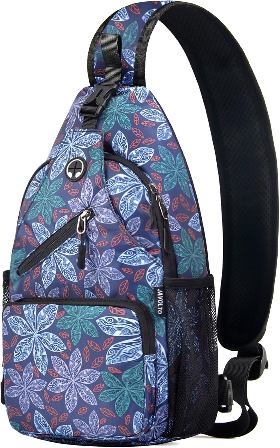 Sling Bag for Men Crossbody Backpack, Small Sling Backpack Mens Shoulder Bag, Casual Daypack Hiking Bag for Travel
