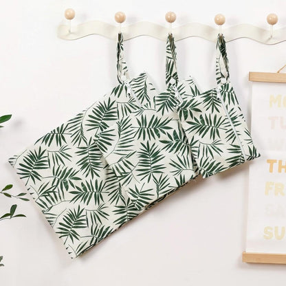 Waterproof Wet Bags, 3 Sizes Storage Bag for Baby Items and Travel, Reusable Diaper Bag with Zippered Pockets and Handle, Set of 3