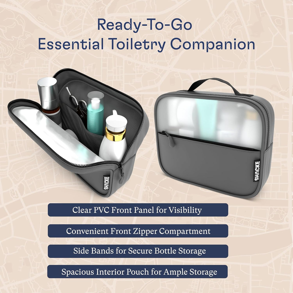 Packing Cubes for Travel with Laundry Bag (Air Black) | Suitcase organizer bags set: 4 water-resistant luggage cubes, XL to Small, + laundry bag for carry-on or checked