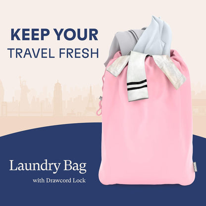 Packing Cubes for Travel with Laundry Bag (Air Black) | Suitcase organizer bags set: 4 water-resistant luggage cubes, XL to Small, + laundry bag for carry-on or checked