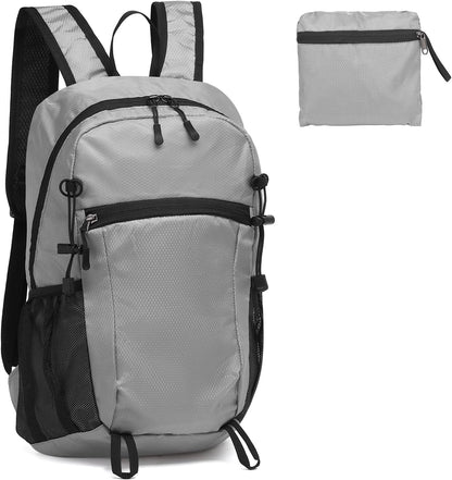 Hiking Daypack Packable, Camping Backpack Water Resistant Lightweight Polyester for Men Women Travel Outdoor
