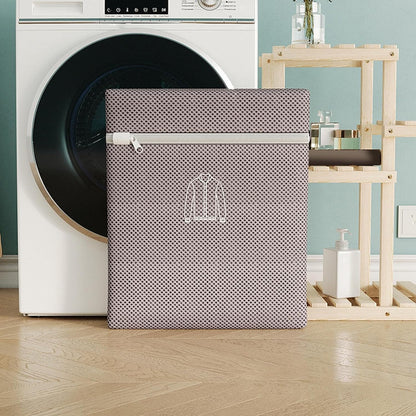 Mesh Bag for Laundry - Anti-Knot Underwear Cleaning Sack,with Zipper Machine Washable Anti-Deformation Laundry Mesh Wash Bags,for Outerwear Skirt T-Shirt Sock Pant Travel Dorm
