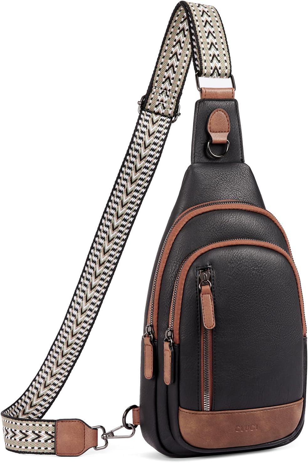 Crossbody Bags for Women Men,Leather Sling Bag Cross Body Backpack for Woman Gifts for Women Birthday Unique